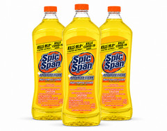 Spic and Span Lemon Multi-Surface Cleaner 34oz Liquid 3 Pack
