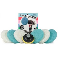 DRILLBRUSH P4-3WU-3V-QC-DB Drill Brush – Kitchen Accessories – Scrub Pads –