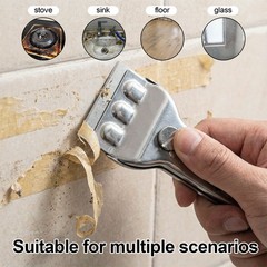 Cooktop Scraper,Multi-Purpose Scraper Cleaning Tool,Razor Holder for Cleaning