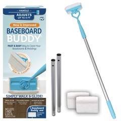 Baseboard Buddy | Lightweight Home Cleaning Essential, Buddy, Blue