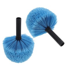 2 Pcs Cobweb Cleaner Head Dust Removal Ceiling Dusting Brush Duster