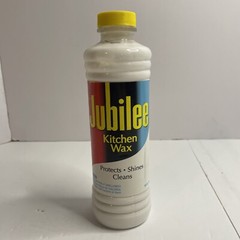 Jubilee Kitchen Wax Liquid Protects Shines Cleans Cleaning Product 95% Full