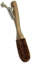 Organic Coconut Coir Fiber Brush Oakum Fibrous Natural Handmade Brown Eco Handle