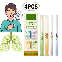 12PCS Natural Diffuser with Mint for Lung Health & Fresh Air 2026 NEW
