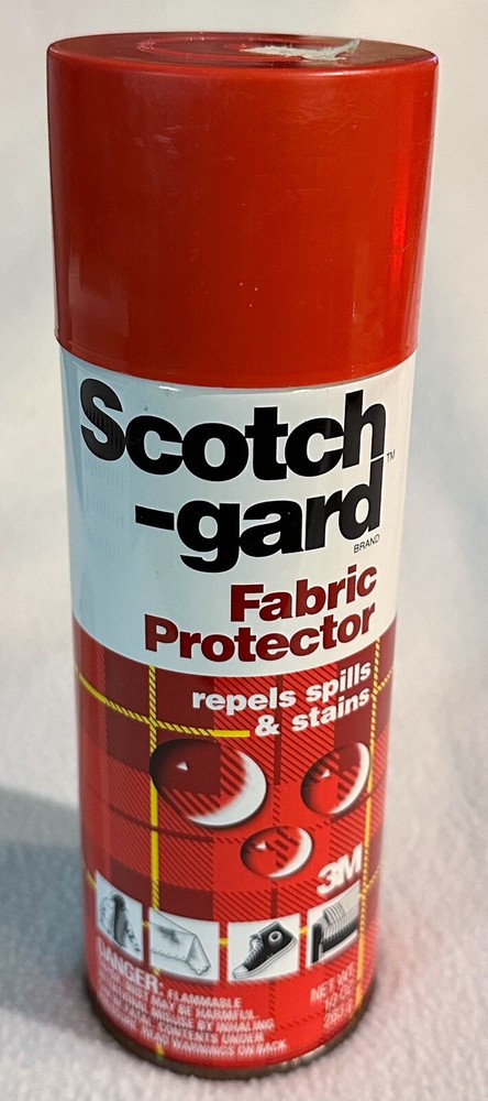 Scotch-Gard Guard Fabric Protector 10oz Spray Can OLD FORMULA 1992 Vtg USA Made