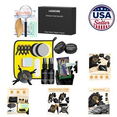 Card Cleaning Kit 20 in 1 Restoration Spray Polish Cream Flattening Tools For
