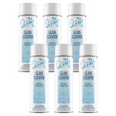 19oz Glass Cleaner Spray – Streak-Free Shine, 6 Pack, Heavy-Duty Cleaning Soluti