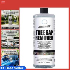 Tree Sap Remover 32 Oz Fast Acting Automotive Paint Safe Cleaner Microfiber