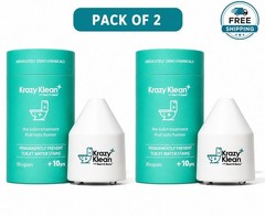 Krazy Klean Pro Toilet Cleaner Household Cleaning Solution Pack of 2