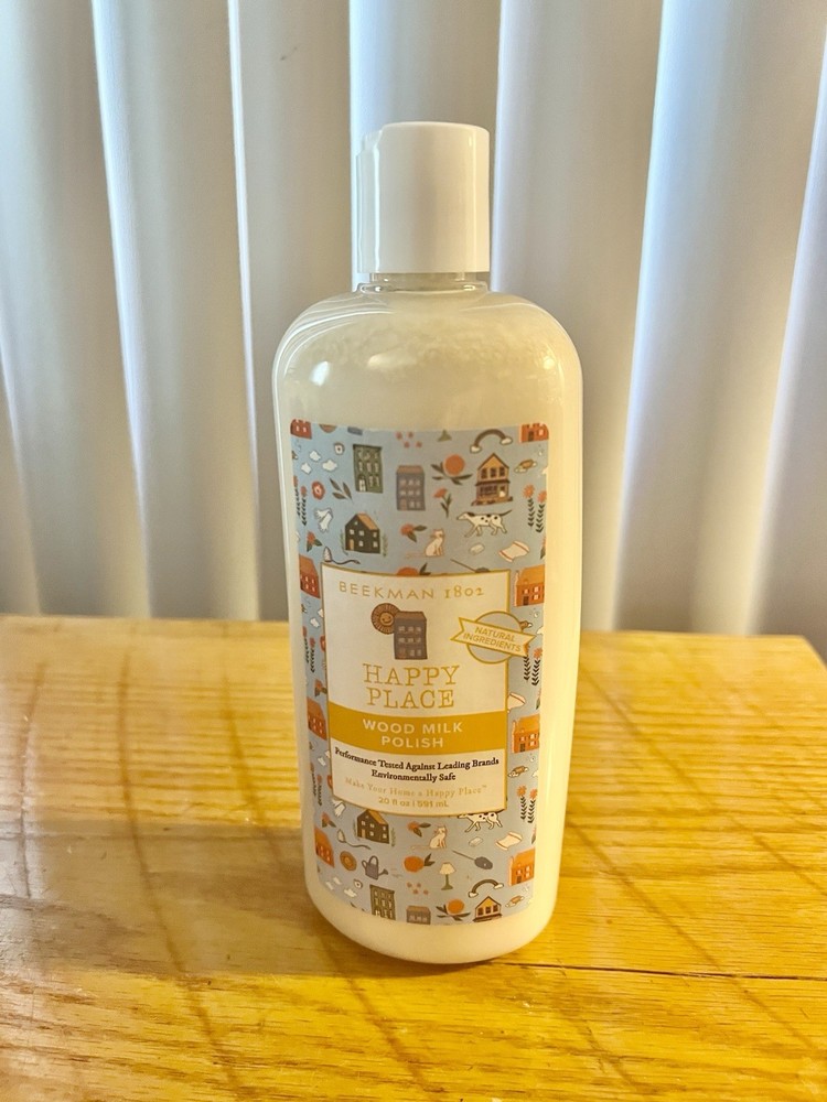 Beekman 1802 Happy Place Wood Milk Polish 20 fl oz. New and Sealed