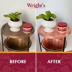 Wright’S Copper and Brass Cream Cleaner, 8 Ounce Pack of 6