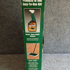 Vintage NOS Bruce Dura-Luster No Wax Floor Care Kit New Sealed
