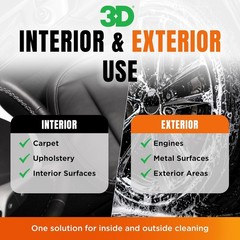 Citrus-Based Orange Degreaser – Powerful Eco-Friendly Car Cleaner 16 Fl Oz