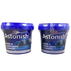 Astonish Oven & Cookware Cleaner Paste 17oz (500g) New Sealed Non Acid Lot of 2