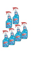 Windex Pack of 6 Glass and Window Cleaner Spray Bottle, Original Blue, 23 fl oz