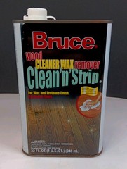 Bruce Wood Cleaner Wax Remover-Clean ‘n’ Strip-Hardwood Floor Cleaner-1/2 Full