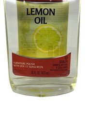 NEW! Weiman Lemon Oil Wood Furniture Polish with UVX-15 Sunscreen, 16 Fl Oz