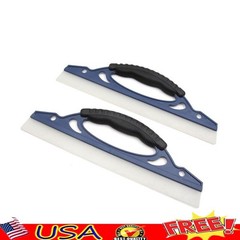 Silicone Car Water Blade Squeegee Glass Scraper Tool Streak-Free Cleaning New