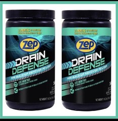 2~ ZEP Drain Care BUILD-UP REMOVER Powder Drain Cleaner 18oz SepticSafe ENFORCER