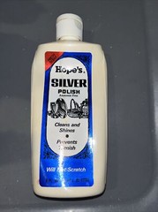 Vintage 1980s 1987 Hope’s Silver Polish 6oz Collectible Movie Prop Advertising