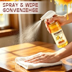 Furniture Polish Spray Multipurpose Wood Wax Restorer Beeswax Wood Polish Spray