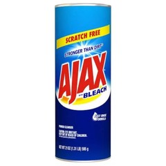3x Ajax Cleanser With Bleach Powder Scratch Free Household Cleaning Supply 21oz