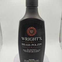 Wright’s All Purpose Brass Polish for Brass Copper Chrome Bronze Pewter 8oz USED