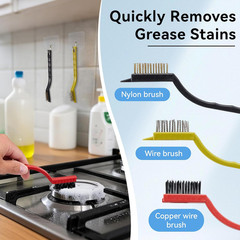 13PCS Crevice Cleaning Brush Set,Multifunctional Cleaning Brush Tools,Hard Brist