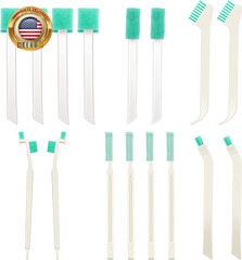 16 Pcs Small Household Cleaning Brushes, Deep Detail Crevice Cleaner Brush Crevi