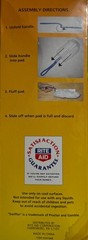 RieAid 5 Disposable Duster and One Folding Handle Multi Surface Spring Clean