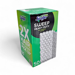 Swiffer Sweep Heavy Duty Dry Sweeping Cloths Refill – 50 Count