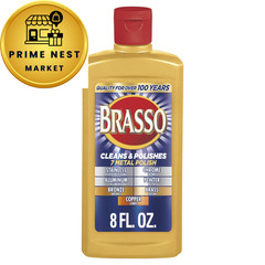 Brasso Multi-Purpose Metal Polish, 8 oz 8 Fl Oz (Pack of 1)