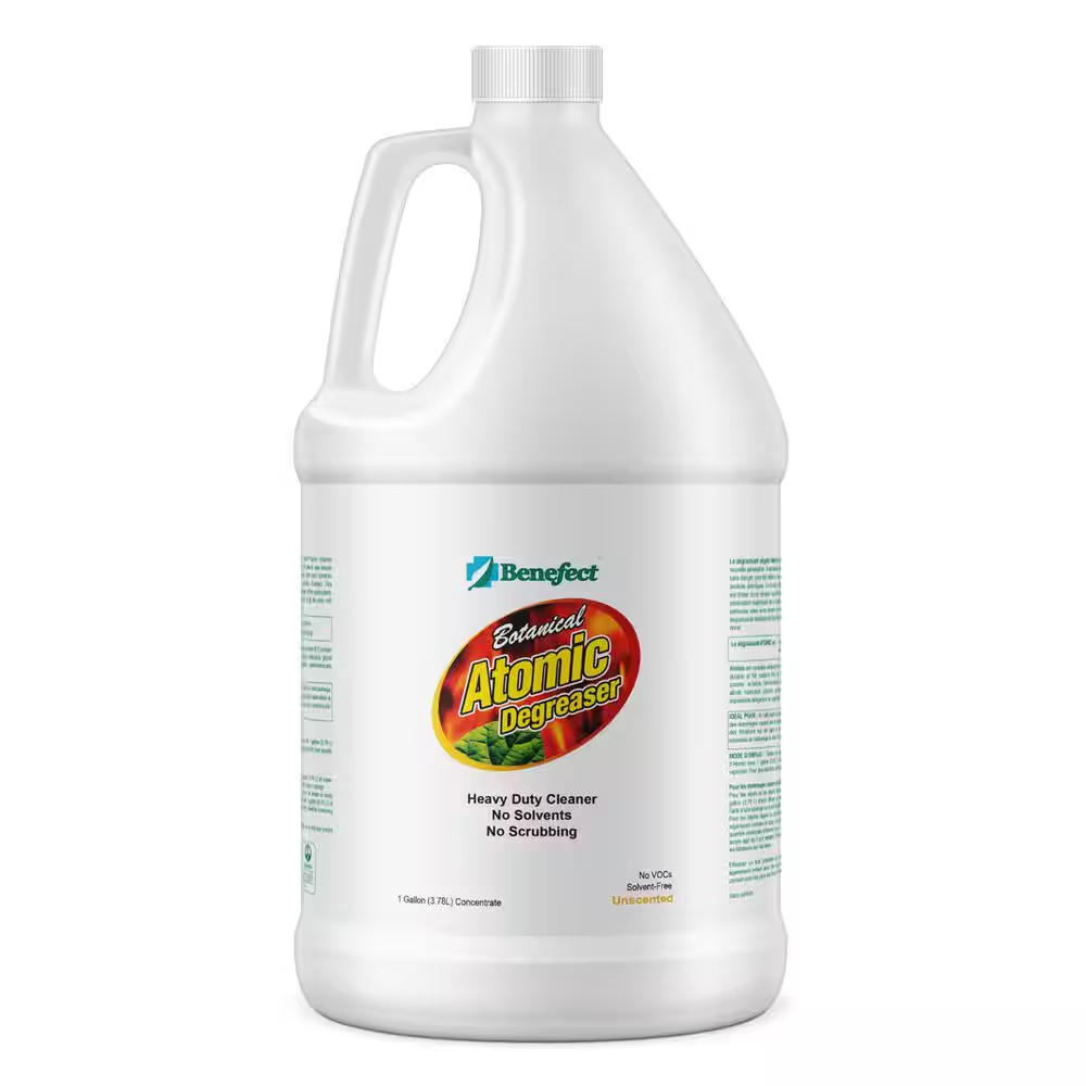 1 Gal. Botanical Atomic Cleaner and Degreaser Cleanup for Fire and Soot on Porou