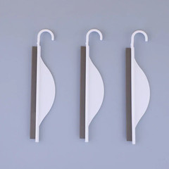 Mini Plastic Glass Mirror Scraper Holder Window Shower Cleaning Wiper Tool Bathr