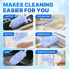 Duster Refill for Swiffer Duster, 30 Count Heavy Duty Duster Refills with 1 Hand