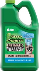 green gobbler Enzyme Drain Cleaner Controls Foul Odors & Breaks Down 1 Gallon