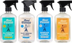 All-Purpose Cleaning Spray Variety – 4 Bottles with Natural Ingredients, 16.9 oz