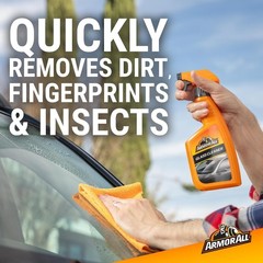 Armor All 22 Fl Oz Auto Glass Cleaner – Streak-Free, Residue-Free, Non-Abrasive