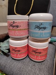 4 Jars Hagerty Jewel Clean Diamonds Precious Gems Gold Platinum Titanium Jewels