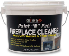300467 Paint N Peel Fireplace Cleaner – Removes Smoke & Soot Stains from Brick,