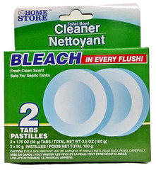 LOT 4 Toilet Bowl Cleaner Tablets Fresh Clean Scent 2-TAB PASTILLES in Each Box