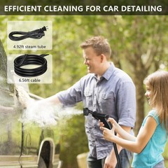 Handheld Steam Cleaner, Steamer For Cleaning, 2500W Pressurized Steam Cleaner Wi
