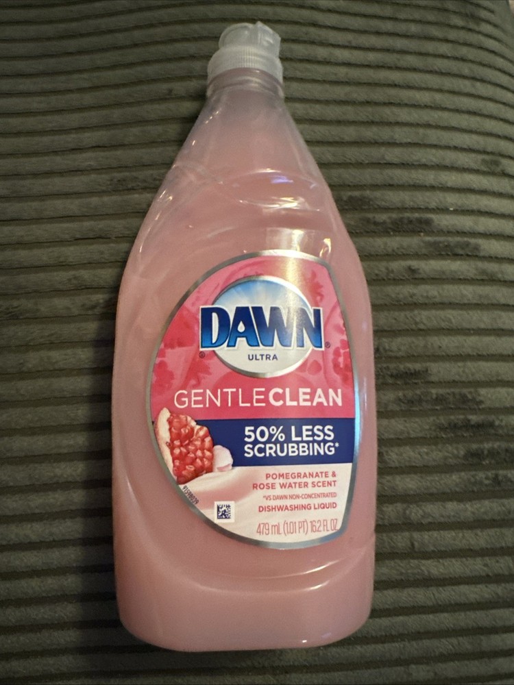 Dawn Gentle Clean Dishwashing Liquid Dish Soap, Pomegranate Splash, 16.2 Oz
