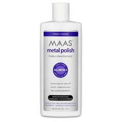 Maas International Liquid Metal Polish, 8-Ounce
