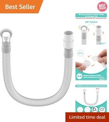 18.5 Inch Short Tube with Elbow and Swivel for Swift FX Sleep Therapy