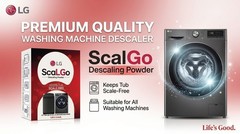 LG ScaLGo Washing Machine Cleaner 100g x 3 | Descaling Powder | Top & Front