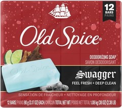 Men’s Bar Soap Swagger, 3.17oz (12 Bars Total)