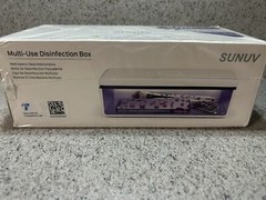 A-14) SUNUV Sanitizer Box Jewelry Glasses Phone Beauty Tool Sterilizer Disinfect