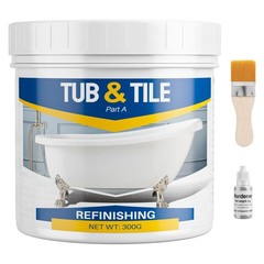 IRONABLE Bathtub Refinishing Kit 10.6oz White