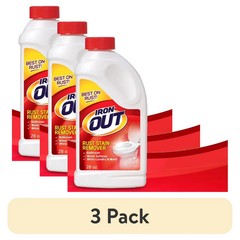 New 3PK Iron Out Rust Remover Powder – Stain & Scale Cleaner for Laundry